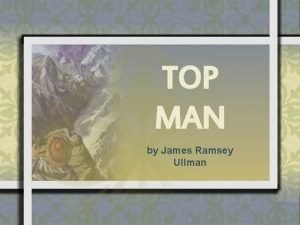 Top man by james ramsey ullman