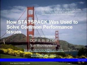 Statspack analyzer