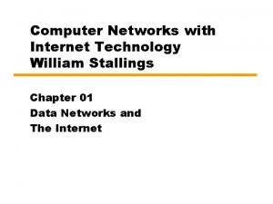 William stallings computer networks