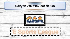 Canyon athletic association