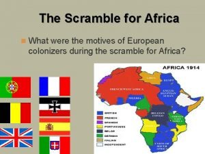 The mad scramble for africa political cartoon