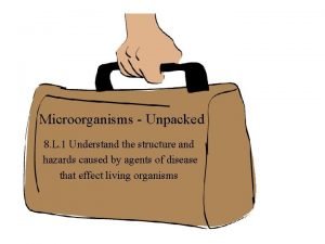 Microorganisms Unpacked 8 L 1 Understand the structure