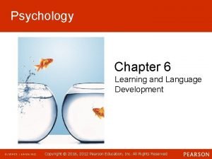Psychology chapter 6 learning