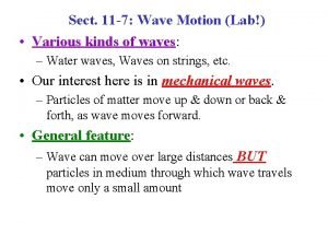 Which wave