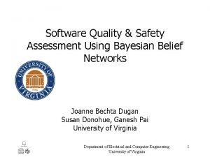 Software Quality Safety Assessment Using Bayesian Belief Networks