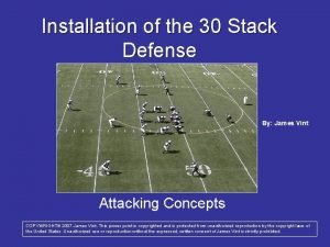 30 stack defense