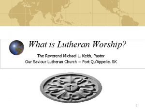 Lutheran church beliefs