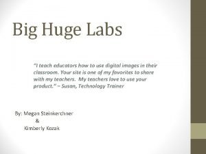 Big huge labs trading cards