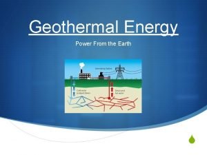 Geothermal def