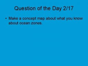 Question of the Day 217 Make a concept