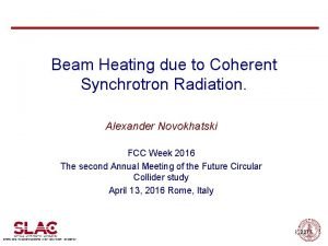 Beam Heating due to Coherent Synchrotron Radiation Alexander