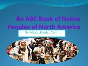 Native american abc book