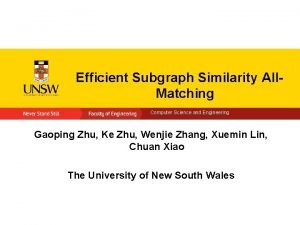 Efficient Subgraph Similarity All Matching Computer Science and