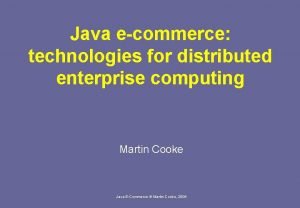 Java ecommerce