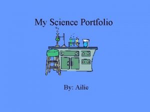 My portfolio in science