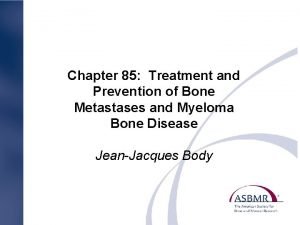 Chapter 85 Treatment and Prevention of Bone Metastases