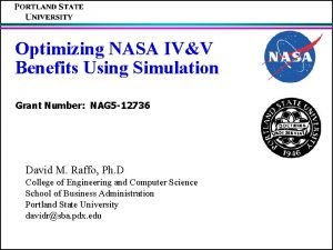 Ivv nasa