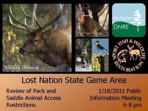 Lost nation state game area Lost nation state game area