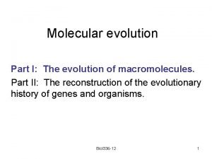 Neutral mutation Neutral mutation