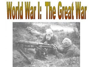 Mania acronym for causes of wwi