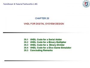 Vhdl