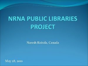 Nrna canada