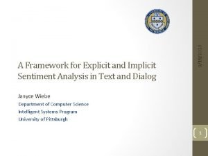 9182020 A Framework for Explicit and Implicit Sentiment