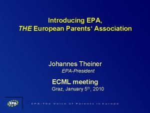 European parents association