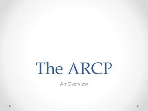 Arcp panel