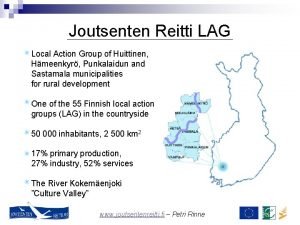 Joutsenten Reitti LAG Local Action Group of Huittinen