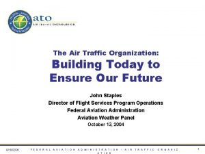 Traffic organization service