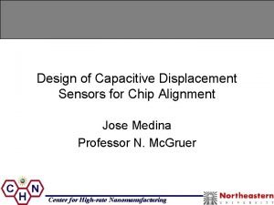 Capacitive displacement sensor circuit