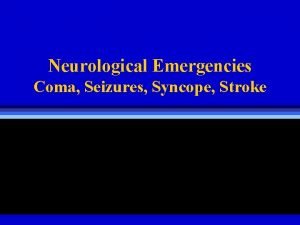 Psychomotor seizures