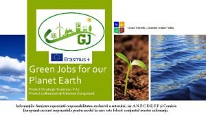 Liceul Teoretic Onisifor Ghibu Sibiu Green Jobs for