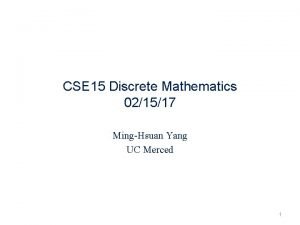 Cse 15