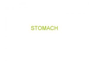 Stomachitis