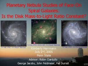 Planetary Nebula Studies of FaceOn Spiral Galaxies Is