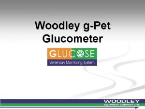 Glucometer use