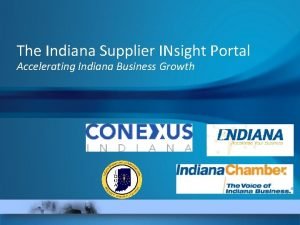 Indiana supplier portal Indiana supplier portal