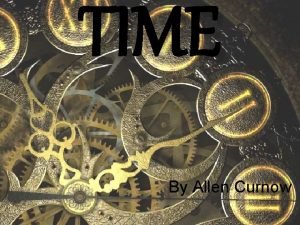 Time by allen curnow