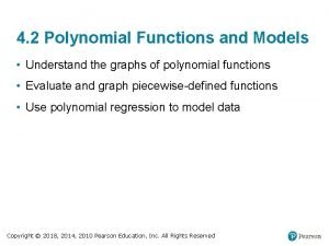 Linear polynomial