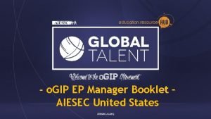 Ep manager aiesec
