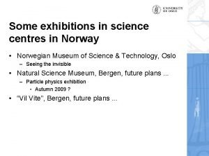 Norwegian museum of science and technology Norwegian museum of science and technology