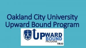 Oakland City University Upward Bound Program Our Target