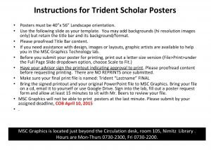 Trident scholar Trident scholar