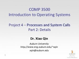 COMP 3500 Introduction to Operating Systems Project 4