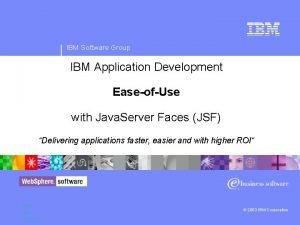 Ibm application development