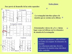 Redes planas