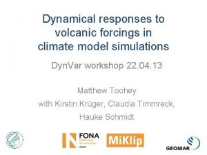 Dynamical responses to volcanic forcings in climate model