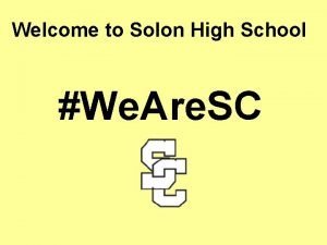 Naviance solon high school